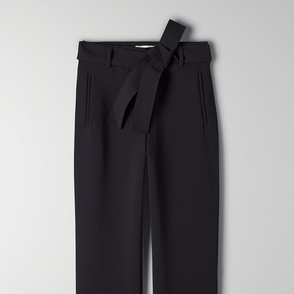 Wilfred tie-front cropped pant - Picture 2 of 5